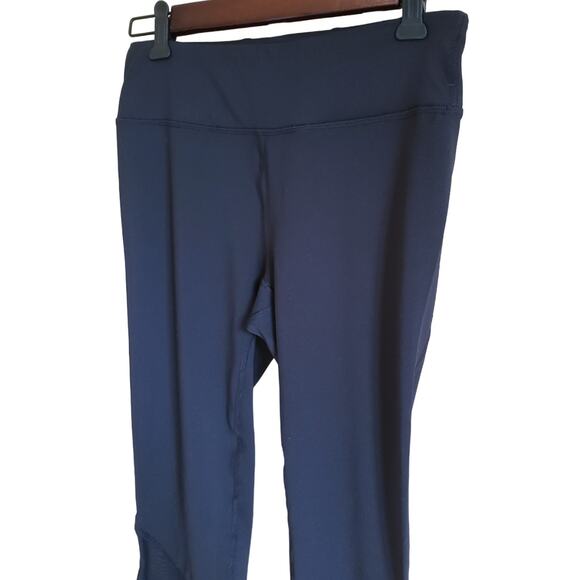 Gaiam Women's Black Full Length Mesh Leggings Small - Picture 2 of 8